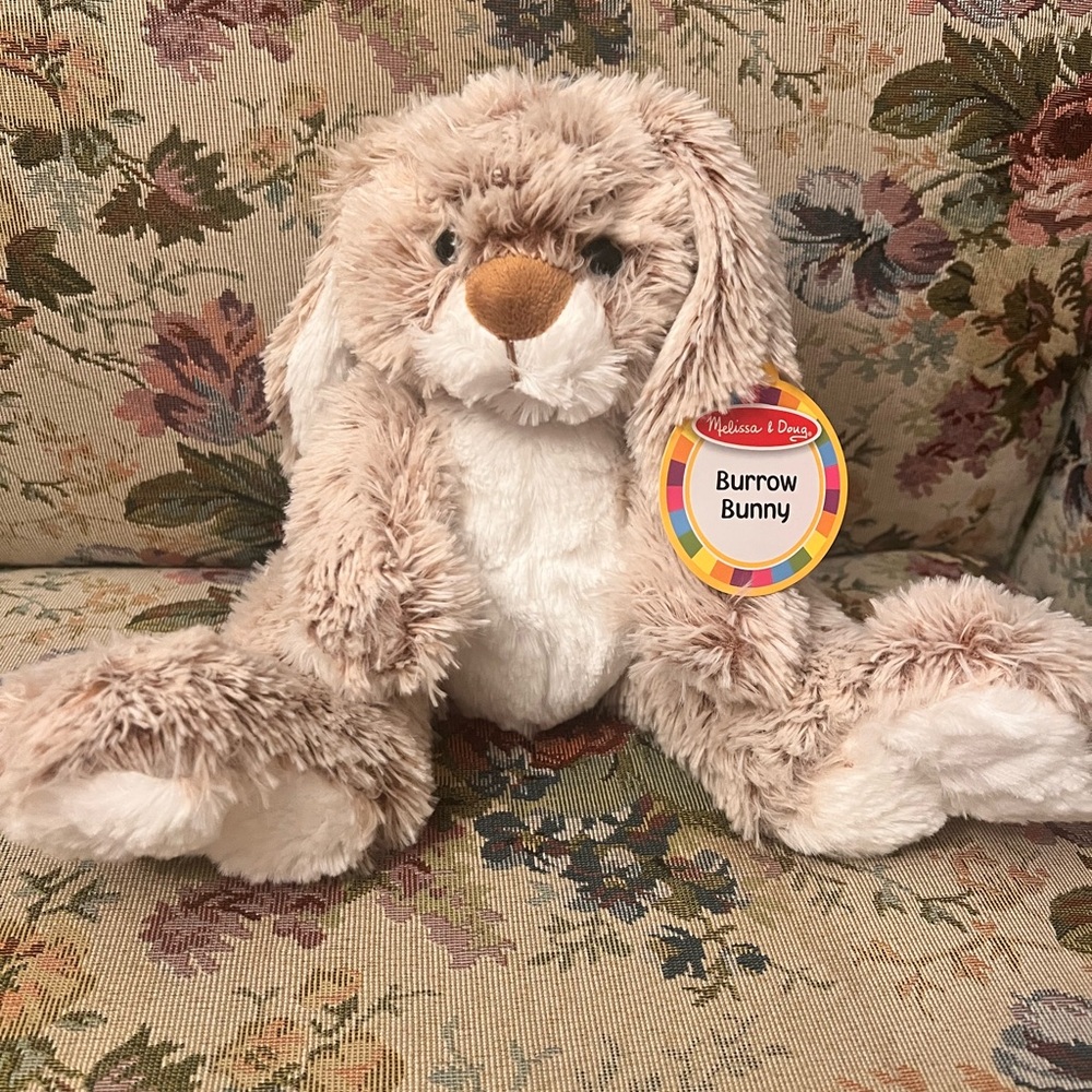 NWT - Melissa and Doug Burrow Bunny